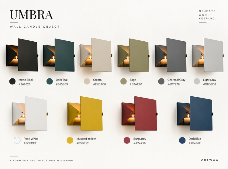 UMBRA — Wall Candle object