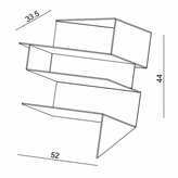 Origami Magazine rack