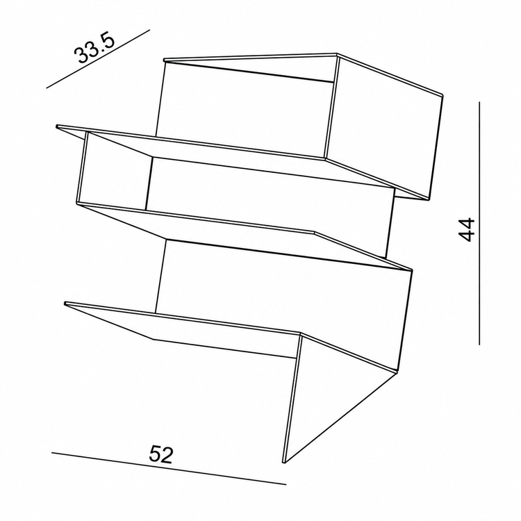 Origami Magazine rack
