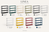 LINEA — Four-Tier Shelving Unit